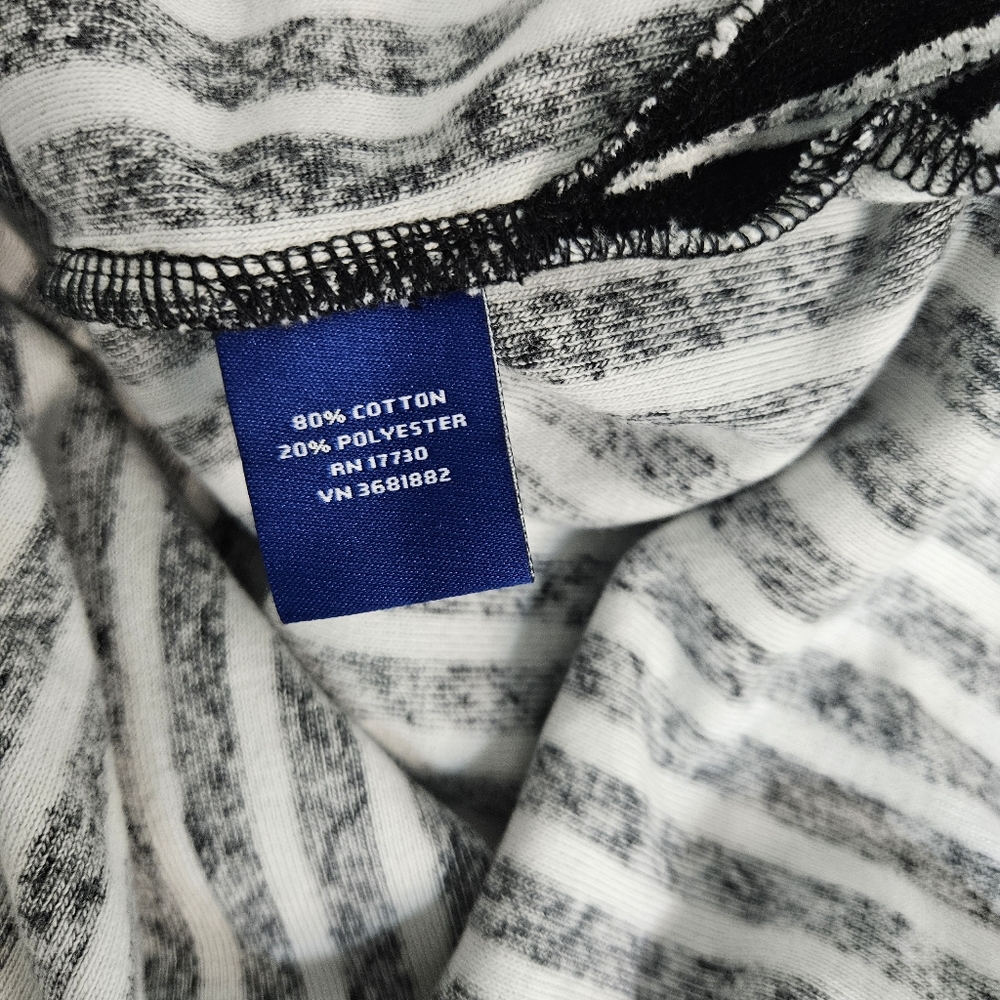 Marimekko Black & White Striped Swim Coverup - Picture 6 of 7